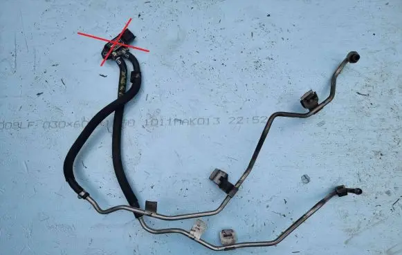 Fiat Ducato Vacuum line/pipe/hose 1385897080 1385896080