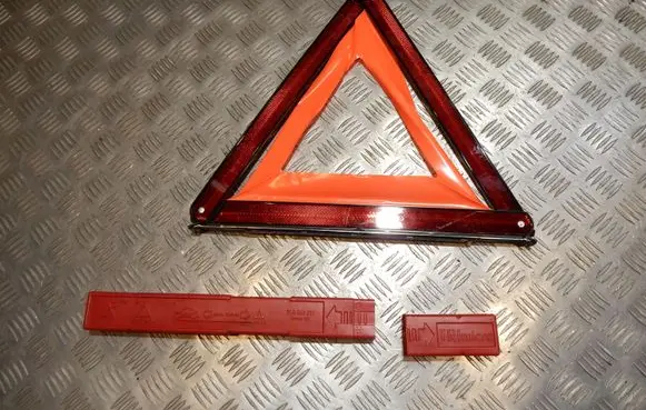 Emergency warning sign