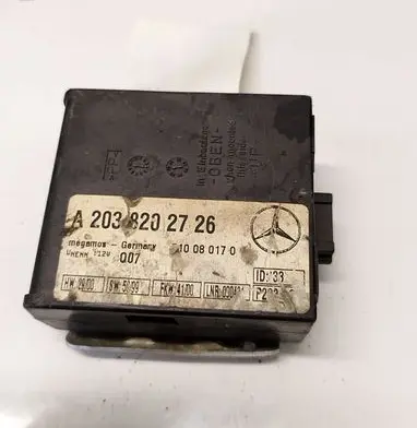 Mercedes-Benz S W220 Alarm control unit/module A2038202726