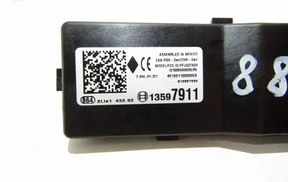 Opel Insignia A Other control units/modules 13597911