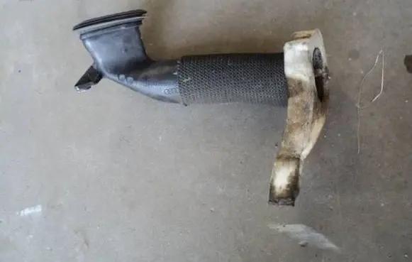 Audi A6 S6 C6 4F Air intake duct part 4F0129604C