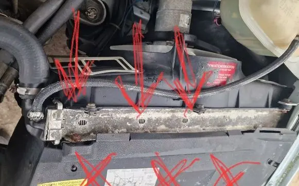 Audi 100 200 5000 C3 Coolant radiator