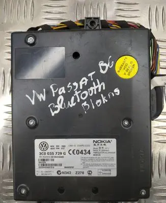 Volkswagen PASSAT B6 Bluetooth control unit module 3C0035729G