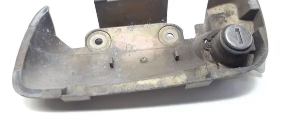 Opel Astra G Front door exterior handle/bracket 