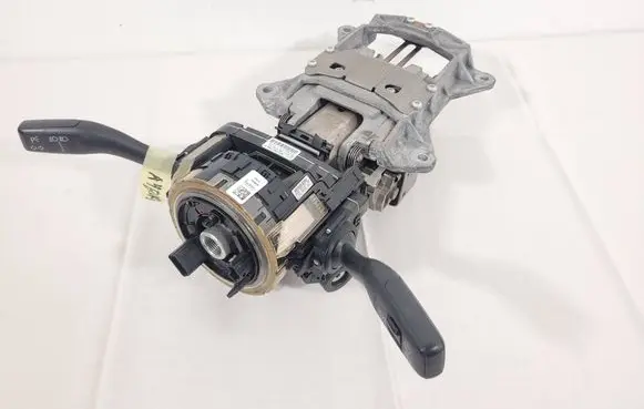 Steering wheel axle set