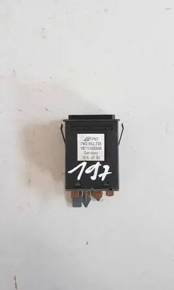 Volkswagen Sharan Hazard light switch 7M3953235