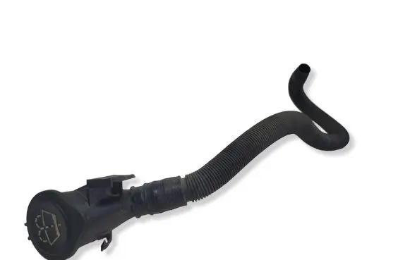 BMW 5 E60 E61 Window washer liquid tank fill tube 7144396