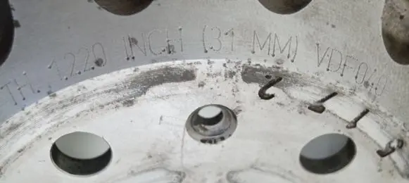 Volkswagen Golf VIII Front brake disc