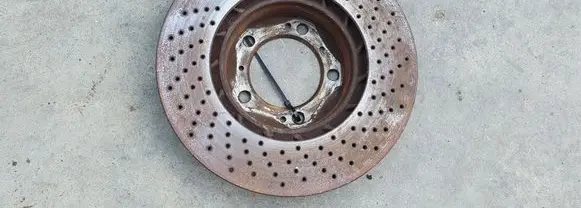 Porsche Boxster 986 Rear brake disc