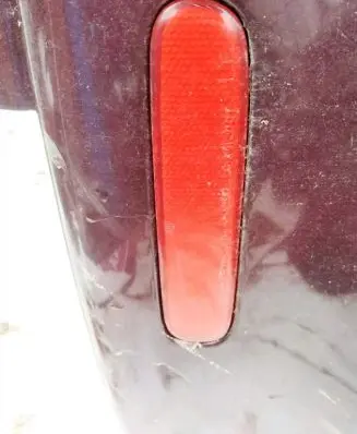 Rear tail light reflector