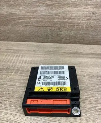 Citroen C3 Airbag control unit/module 9663357480 LTV7K16AZW6