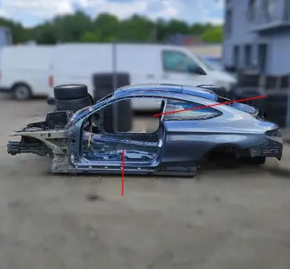 Mercedes-Benz C W205 Rear quarter panel