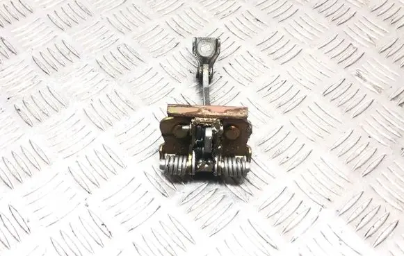 Front door check strap stopper