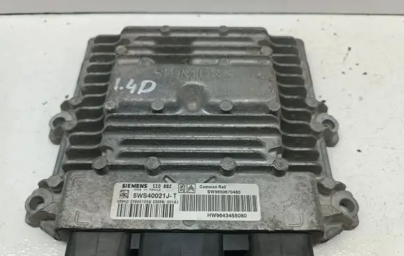 Citroen C3 Engine control unit/module 5WS40021JT 9643455080 9650670480