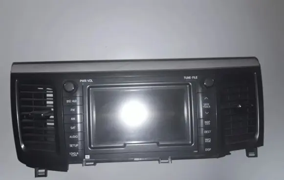Toyota Sienna XL30 III Radio/CD/DVD/GPS head unit 8612008250