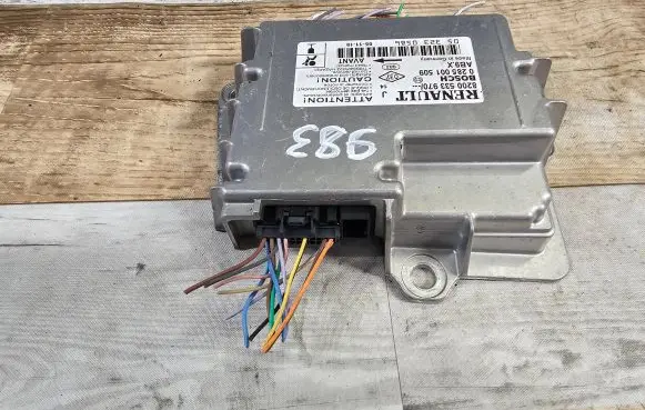Renault Modus Airbag control unit/module 8200533970 0285001509 053230586
