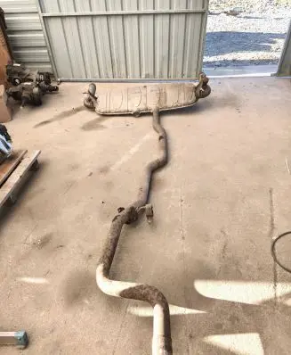 Audi Q7 4L Muffler/silencer 
