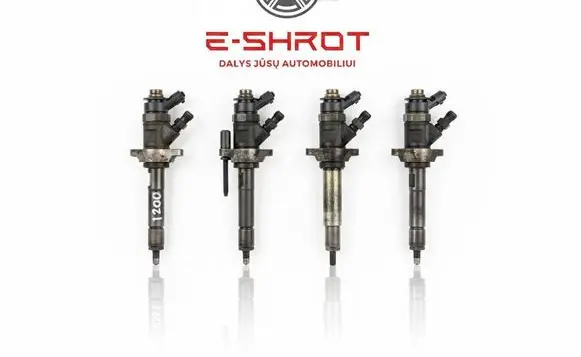 Citroen C4 I Fuel injectors set 0445110297 1980K9 1609850780