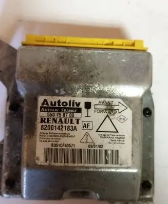 Renault Laguna II Airbag control unit/module 8200142183A 550758700 B3510F40571