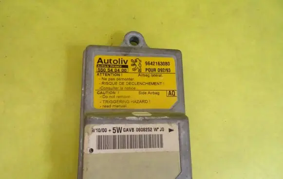 Peugeot 406 Airbag control unit/module 550540400 9642163080
