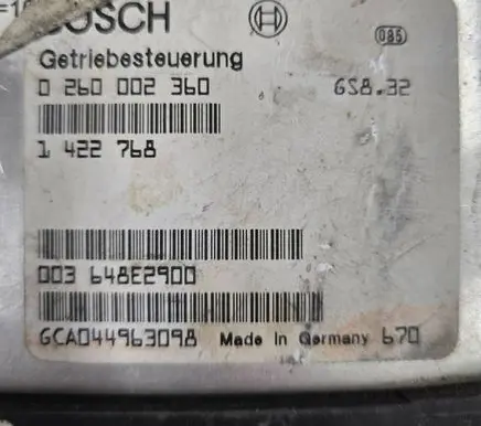 BMW 5 E39 Gearbox control unit/module 1422768 648E2900 0260002360