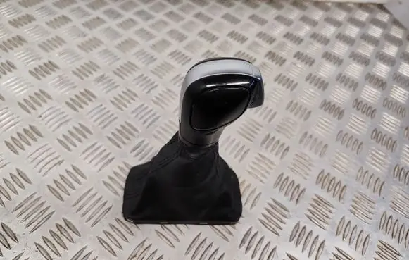 Gear lever shifter trim leather/knob