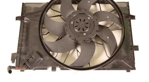 Mercedes-Benz CLK A209 C209 Radiator cooling fan shroud A2035400688 A2035001593