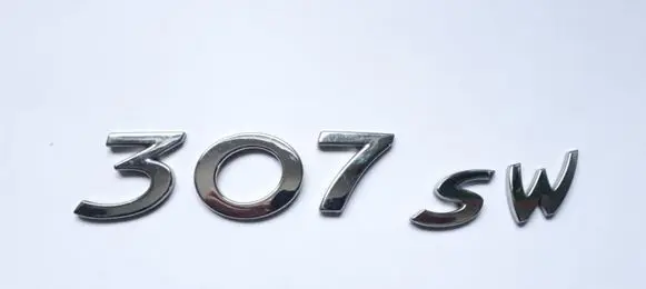 Peugeot 307 Manufacturers badge/model letters 