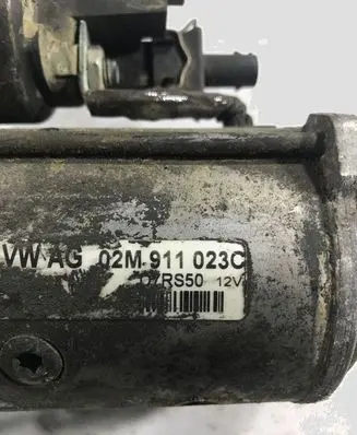 Audi A3 S3 8L Starter motor 02M911023C