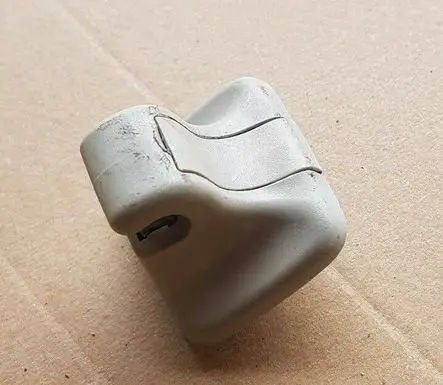 Volkswagen Golf V Sun visor clip/hook/bracket 1K0857561B