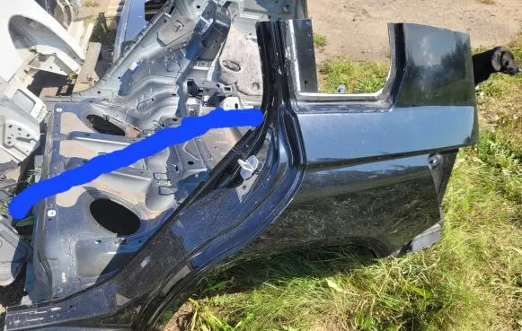 Mercedes-Benz GLK (X204) Rear quarter panel 