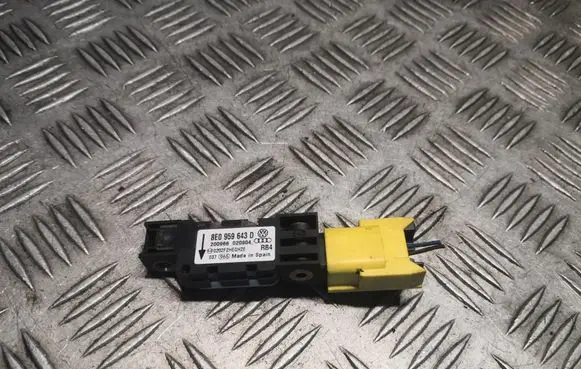 Airbag deployment crash/impact sensor