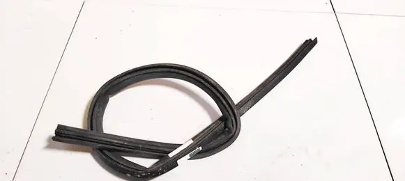 Rubber seal rear door