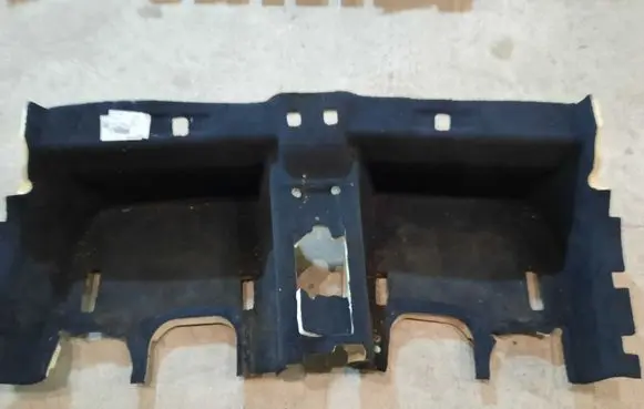 BMW 6 F12 F13 Rear floor carpet liner 7286205