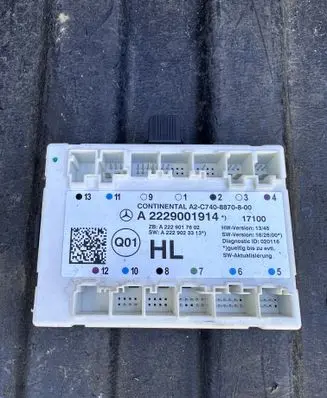 Mercedes-Benz S W222 Door control unit/module A2229001914 A2229017602 A2229023313