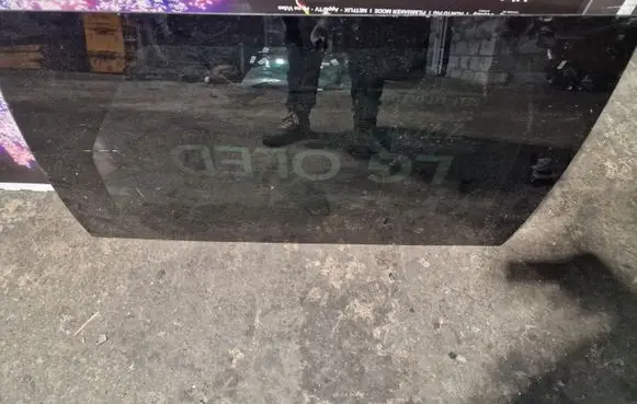 Chrysler Voyager Sliding door window/glass 04894591AA