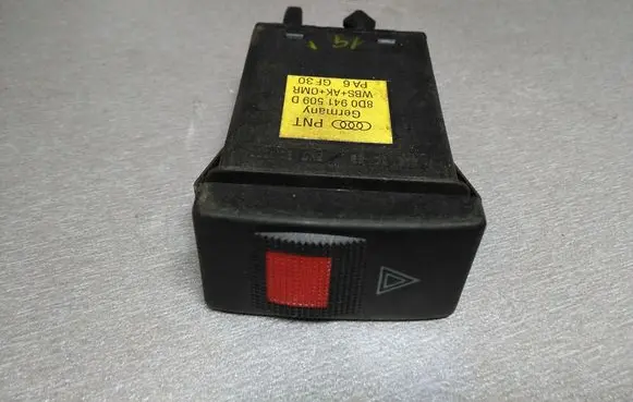 Audi A4 S4 B5 8D Hazard light switch 8D0941509D