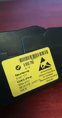 BMW X5 E70 Seat control switch 6950768