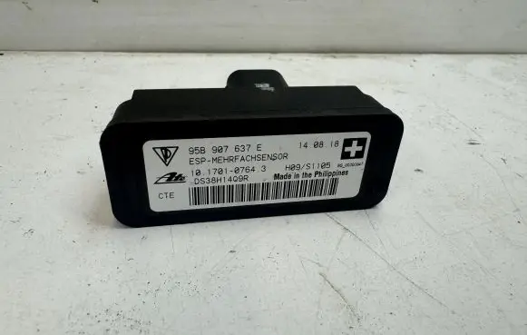 Porsche Macan (95B) ESP acceleration yaw rate sensor 95B907637E