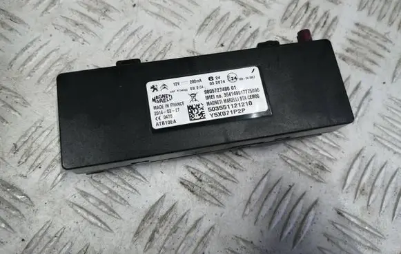 Peugeot 3008 I Other control units/modules 9805727480 503551121210 Y5X071P2P