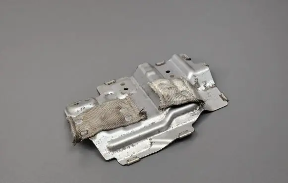 Heat shield in engine bay