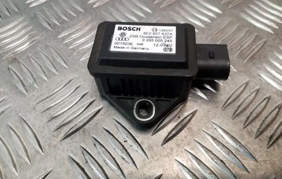 Audi A4 S4 B6 8E 8H ESP acceleration yaw rate sensor 8E0907637A 0265005245