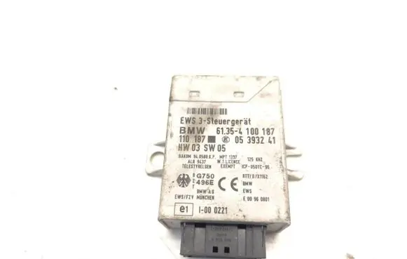 BMW 5 E39 Immobilizer control unit/module 61354100187 110187 05393241