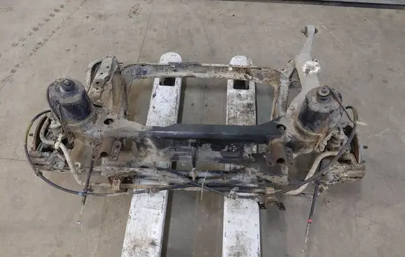 Rear axle beam