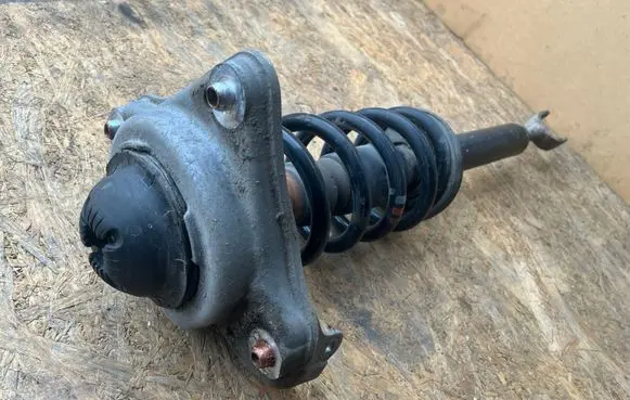 Audi A6 S6 C6 4F Front shock absorber with coil spring 4F0413031AL