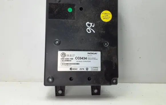 Volkswagen PASSAT B6 Bluetooth control unit module 5N0035730