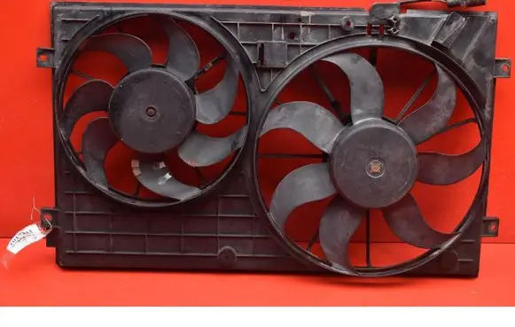 Volkswagen Touran I Electric radiator cooling fan 1K0121207T