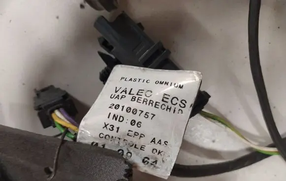 Citroen C5 Parking sensor (PDC) wiring loom 20100757 9648012580