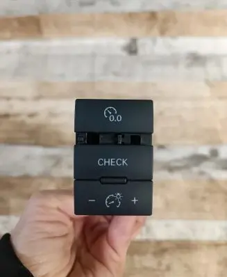 Panel lighting control switch