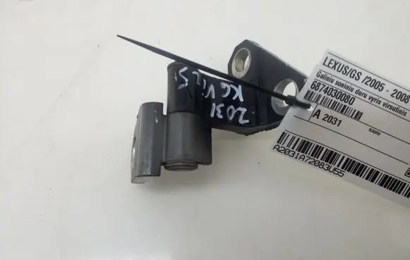 Lexus GS 300 350 430 450H Rear door upper hinge 6874030080